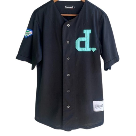 Diamond Supply Co. Other - DIAMOND SUPPLY Co. Baseball Jersey Original Embroidered Patches Men’s Small
